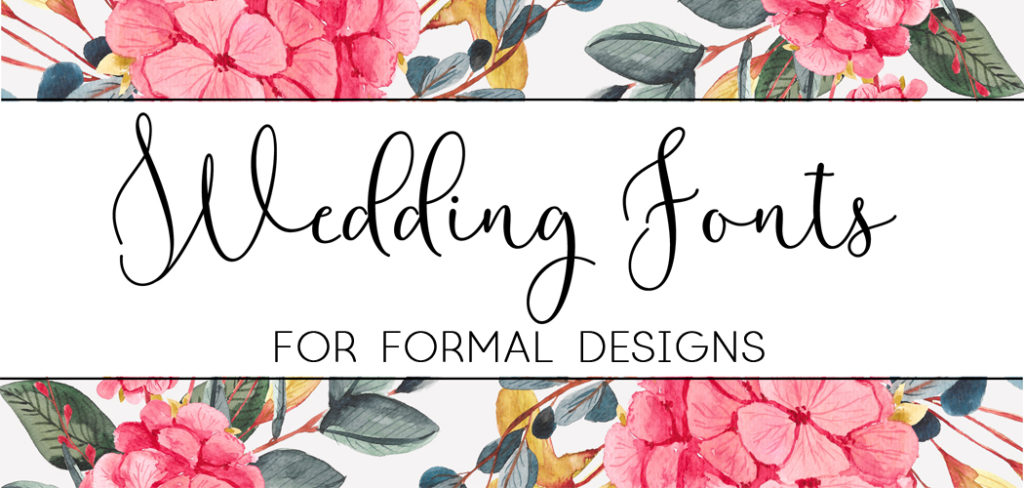 The Best Wedding Fonts for Wedding Invitations - Paper del Sol